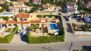 Eingang Luftaufnahme